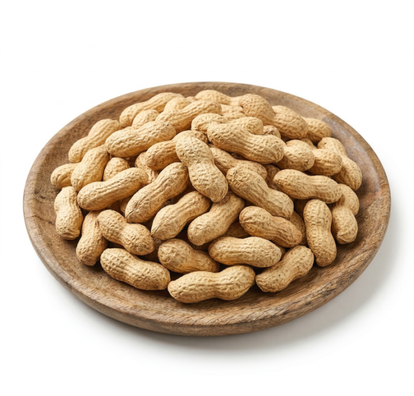 Jordnötter med skal
