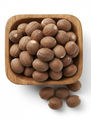 Muskotnöt hel
