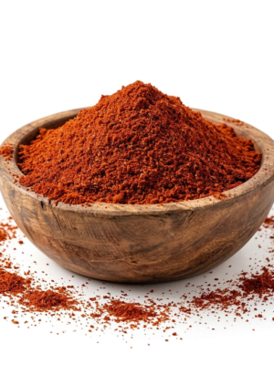 Rödpeppar (chili) malen