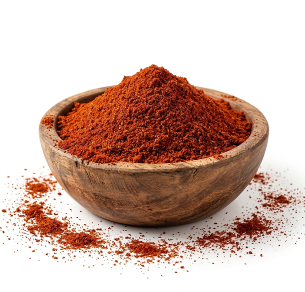 Rödpeppar (chili) malen