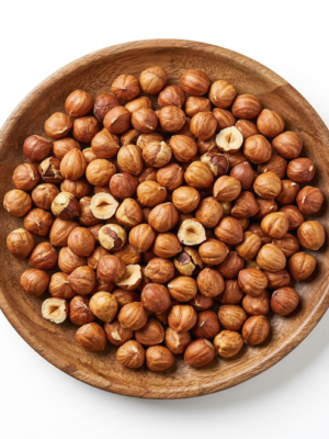 Rostad hasselnötter